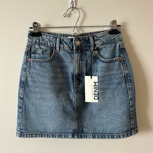 DYNAMITE denim mini skirt